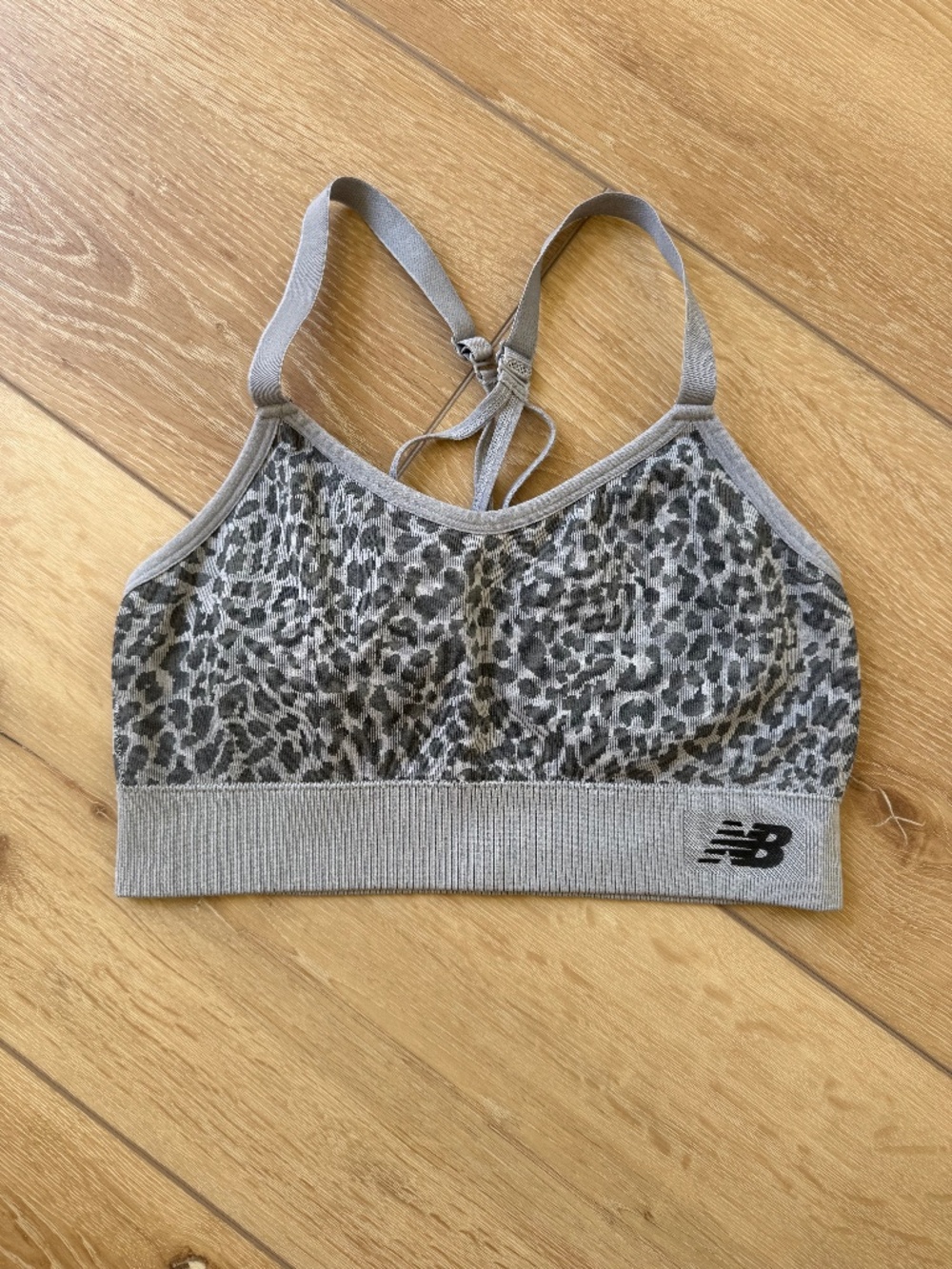 New Balance Animal Print Sports Bra